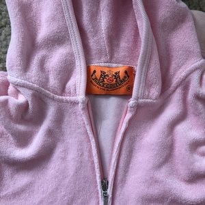 Juicy Couture terry cloth track suit